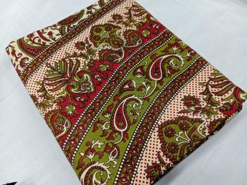 BEDSHEET JAIPUR PRINTED 90X108 2 PILLOW COVER